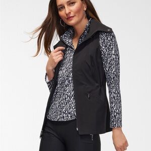 Chicos Boutique Black Vest